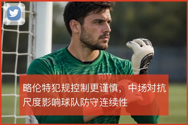 略伦特犯规控制更谨慎,中场对抗尺度影响球队防守连续性